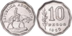 World Coins - Coin, Argentina, 10 Pesos, 1965