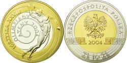 World Coins - Coin, Poland, 10 Zlotych, 2004, Warsaw, , Silver, KM:518
