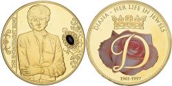 World Coins - United Kingdom, Medal, La Princesse Diana, The Engagement Ring, Copper-Nickel