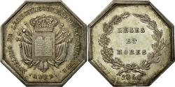 World Coins - France, Token, Chambre des Notaires de Bar-sur-Aube, 1840, Chaumonot,