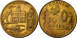 World Coins - Belgium, Token, 50 Wissen - Bornem, 1981, Copper,