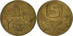 World Coins - Finland, 5 Markkaa, 1983, Aluminum-Bronze, , KM:57