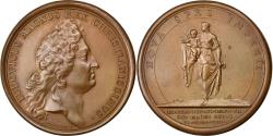 World Coins - France, Medal, Louis XIV, Politics, Society, War, , Copper, Divo:193