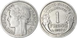 World Coins - Coin, France, Morlon, Franc, 1957, Beaumont - Le Roger, , Aluminum