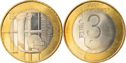 World Coins - Slovenia, 3 Euro, Ljubljana capitale mondiale du livre, 2010,