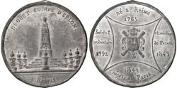 World Coins - France, Medal, French Second Republic, Politics, Society, War, 1844,