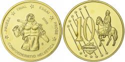 World Coins - Switzerland, 10 Euro Cent, unofficial private coin, 2005