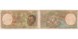 World Coins - Central African States, 1000 Francs, VF(20-25)