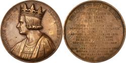 World Coins - France, Medal, Les Rois de France, Philippe III, 1837, Bronze, Caqué,