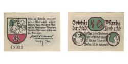World Coins - Banknote, Germany, Lorch Stadt, 10 Pfennig, personnage, 1920, 1920-08-20