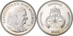 World Coins - Vatican, Medal, Le Pape Benoit XVI, Copper-nickel,