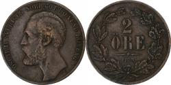 World Coins - Sweden, Oscar II, 2 Öre, 1873, Bronze, , KM:706