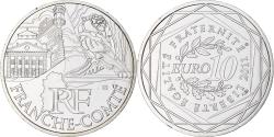World Coins - France, 10 Euro, Franche-Comté, 2011, , Silver
