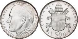 World Coins - Vatican, John Paul II, 500 Lire, 1980 (Anno II), Rome, Silver, , KM:148