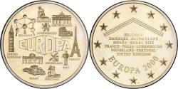 World Coins - France, Medal, Europa, 2000, Copper-nickel,