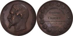 World Coins - France, Medal, Napoléon III, Lycée Impérial Saint-Louis, 1857, Barre