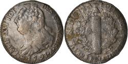 World Coins - Coin, France, Louis XVI, 2 Sols, 1791, Paris, , Bronze, KM:603.1