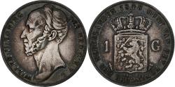 World Coins - Netherlands, William II, Gulden, 1848, Silver, , KM:66