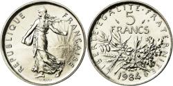 World Coins - Coin, France, Semeuse, 5 Francs, 1984, Paris, , Nickel Clad