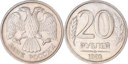 World Coins - Coin, Russia, 20 Roubles, 1992