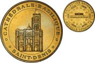 World Coins - France, Token, Touristic token, Saint-Denis La Basilique n°2, 2004, MDP