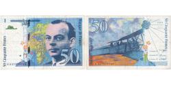 World Coins - France, 50 Francs, St Exupéry, 1994, N027049720, VF(30-35), Fayette:73.1d