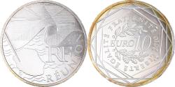 World Coins - France, 10 Euro, Euros des régions, 2010, Réunion, , Silver