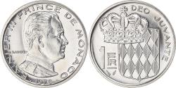 World Coins - Coin, Monaco, Rainier III, Franc, 1976, , Nickel, KM:140, Gadoury:MC 150