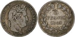 World Coins - France, 5 Francs, Louis-Philippe, 1835, Limoges, Silver, , Gadoury:678