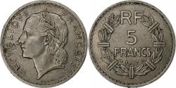 World Coins - France, 5 Francs, Lavrillier, 1937, Paris, Nickel, , Gadoury:760