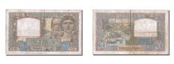 World Coins - Banknote, France, 20 Francs, 20 F 1939-1942 ''Science et Travail'', 1939