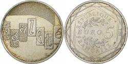 World Coins - France, 5 Euro, Egalité, 2013, Paris, Silver,
