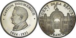 World Coins - France, Medal, Les Présidents de la République, Gaston Doumergue, Politics