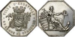 World Coins - France, Token, Chambre de Commerce d'Abbeville, Silver, Desaide,