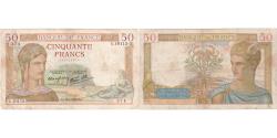 World Coins - France, 50 Francs, Cérès, 1935-02-28, U.10113, VF(20-25)