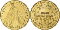 World Coins - France, Tourist token, Basilique Notre-Dame, Marienthal, 2001, MDP, Nordic gold
