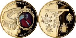 World Coins - Vatican, Medal, Pape Jean Paul II, 2005, , Copper Gilt