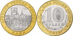 World Coins - Russia, 10 Roubles, Klin, 2019, Moscow, Bi-Metallic,