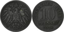 World Coins - GERMANY - EMPIRE, 10 Pfennig, 1918, Zinc, , KM:26