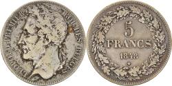 World Coins - Coin, Belgium, Leopold I, 5 Francs, 5 Frank, 1848, , Silver, KM:3.2