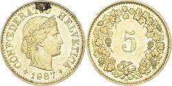 World Coins - Coin, Switzerland, 5 Rappen, 1987
