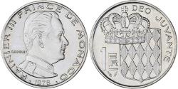 World Coins - Coin, Monaco, Rainier III, Franc, 1975, , Nickel, KM:140, Gadoury:MC 150