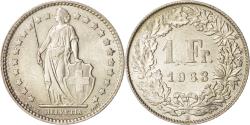 World Coins - Coin, Switzerland, Franc, 1963, Bern, , Silver, KM:24