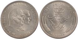 World Coins - Coin, Denmark, Frederik IX, 5 Kroner, 1960, Copenhagen, , Silver