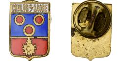 World Coins - France, Broche, Ville de Châlon-sur-Saone, Métal,