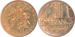 World Coins - Coin, France, Mathieu, 10 Francs, 1982, Paris, FDC, , Nickel-brass