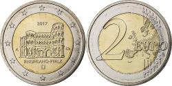 World Coins - Germany, 2 Euro, Bundesländer - "Rheinland-Pfalz", 2017, Berlin, Bi-Metallic