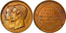 World Coins - France, Medal, Napoléon III, La Belle Jardinière, Exposition Universelle