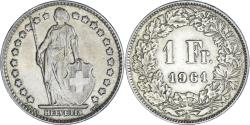 World Coins - Coin, Switzerland, Franc, 1961, Bern, , Silver, KM:24