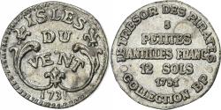 World Coins - France, Token, Collection BP, 12 Sols Isles du Vent, Métal,